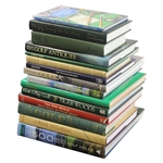 Instant Golf Library of Fifteen (15) Golf Books - Colelcting, Courses, Hall of Fame, & others
