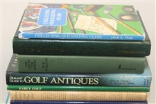 Instant Golf Library of Fifteen (15) Golf Books - Colelcting, Courses, Hall of Fame, & others