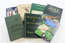 Instant Golf Library of Fifteen (15) Golf Books - Colelcting, Courses, Hall of Fame, & others