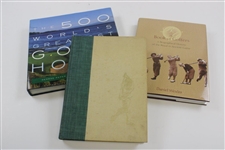Instant Golf Library of Fifteen (15) Golf Books - Colelcting, Courses, Hall of Fame, & others