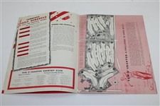 1942 $15k Tam O'Shanter & All-American Amateur Golf Tournament Invitation & Application Form