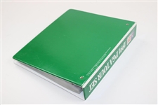 1991 PGA Tour Pro-Set Golf Cards in Binder