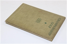 1948 'Championship Golf' Book by Mildred Didrikson Zaharias