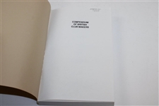 1994 'Compendium of British Club Makers' Ltd Ed Book #449/500 Signed by Author by Peter Georgiady