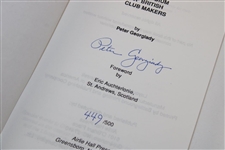 1994 'Compendium of British Club Makers' Ltd Ed Book #449/500 Signed by Author by Peter Georgiady