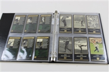 Champions of Golf: The Masters Collection Binder with Cards Including 1997 Tiger Woods