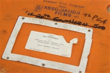 1972 PGA Tournament Reel-to-Reel Color Highlights 16mm Film in Case - Gary Player Win