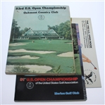1981, 1982, & 1983 US Open Programs - Watson, Nelson, & Graham Wins