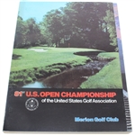 1981, 1982, & 1983 US Open Programs - Watson, Nelson, & Graham Wins