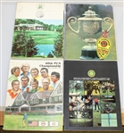 (8) PGA Championship Official Programs - 1965, 1973, 1978, 1980-1981, 1983, & 1985-1986