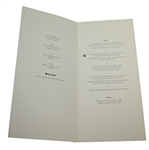 Mark Calcavecchia's 2002 Ryder Cup Welcome Menu & Two Gala Dinner Menus