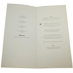 Mark Calcavecchia's 2002 Ryder Cup Welcome Menu & Two Gala Dinner Menus