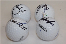 Gary Woodland, McKenzie Hughes, Martin Laird, & Other Signed Golf Ball JSA ALOA