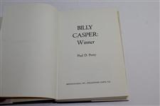 1969 'Billy Casper: Winner' Book  by Paul Peery in Dust Jacket