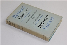 1955 'The World That Fred Made: An Autobiography' Book by Bernard Darwin in Dust Jacket