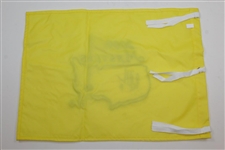 Craig Stadler Signed 2009 Masters Embroidered Flag with Year Won Notation JSA ALOA
