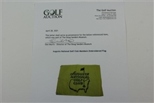 Augusta National Golf Club Members Embroidered Flag