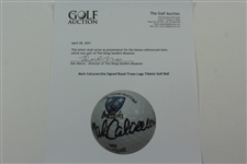 Mark Calcavecchia Signed Royal Troon Logo Titleist Golf Ball JSA ALOA