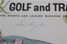 Ben Hogan Signed 1966 Golf & Travel Magazine - June/July JSA ALOA