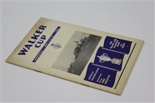 1951 Walker Cup at Birkdale Official Program - May 11th & 12th
