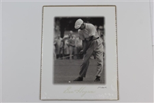 Four (4) Photo Ben Hogan Swing Sequence by Jules Alexander