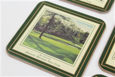 Masters Tournament Pimpernel Six Commemorative Coasters in Original Box