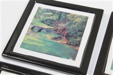Masters Tournament Set Of 4 Moisture Absorbing Coasters in Original Box