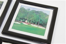 Masters Tournament Set Of 4 Moisture Absorbing Coasters in Original Box