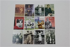 Set of Twelve (12) 'The Bobby Jones Story' 1993 Golf Cards Tribute Cards