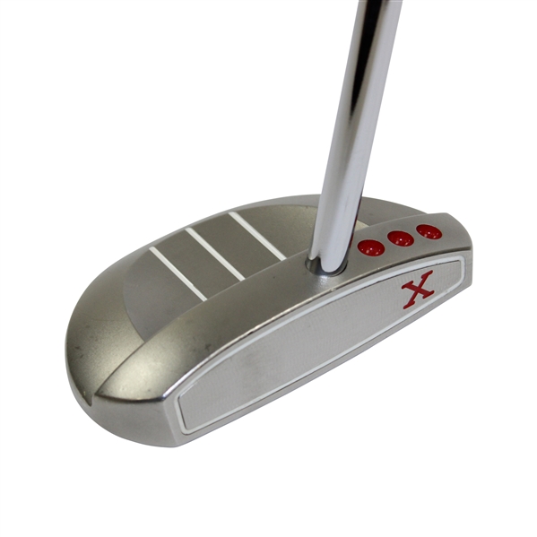 Scotty Cameron Titleist Red X2 Stainless Steel 303GSS Insert Putter with Head Cover