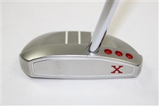 Scotty Cameron Titleist Red X2 Stainless Steel 303GSS Insert Putter with Head Cover
