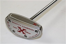 Scotty Cameron Titleist Red X2 Stainless Steel 303GSS Insert Putter with Head Cover