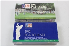 Full Complete Unopened Sets of 1991 & 1992 PGA Tour Set Golf Cards