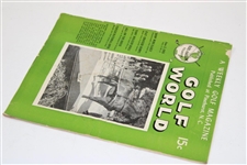 1955 Golf World Weekly Magazine - Published at Pinehurst