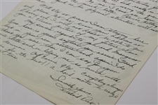 H.G. Picard Signed Handwritten Letter To Alex Morrison on 1943 Burke Par Grip Co. Inc. Letterhead JSA ALOA