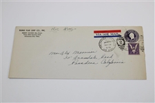 H.G. Picard Signed Handwritten Letter To Alex Morrison on 1943 Burke Par Grip Co. Inc. Letterhead JSA ALOA
