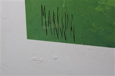 1990 Mark King 'Martin Lawrence Limited Editions' Hitting From Bunker Print - Frame