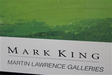 1990 Mark King 'Martin Lawrence Limited Editions' Hitting From Bunker Print - Frame
