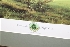 Carnoustie Golf Links Ltd Ed 693/850 Artist Graeme Baxter Signed Print - Framed