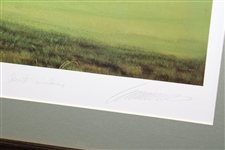 Carnoustie Golf Links Ltd Ed 693/850 Artist Graeme Baxter Signed Print - Framed