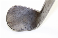Mid 1800's Unknown Maker Rut Iron with Owners Initials 'A.M.' Shaft Stamp