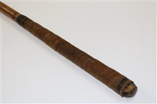 Mid 1800's Unknown Maker Rut Iron with Owners Initials 'A.M.' Shaft Stamp