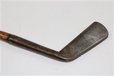 Mid-Late 1800's Unknown Maker Cleek with Slightly Concave Face