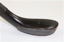 Late 1800's Mungo Park 'M. Park' Wooden Niblick 