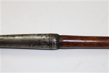 Rare Oval Bunker Iron with Knurled Ring Maker Hosel Mark - Woking GC Collection #24