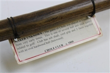 Early 1800's Unknown Maker Chole Club