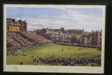 Arthur Weaver 'The Final Green' Ltd Ed #15/400 Print - 1995 Old Golf Shop - Framed