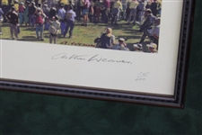 Arthur Weaver 'The Final Green' Ltd Ed #15/400 Print - 1995 Old Golf Shop - Framed