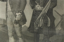 Original 1790 'The Blackheath Golfer' Mezzotint Print by Lemuel Francis Abbott - Pres. Taft Previous Owner