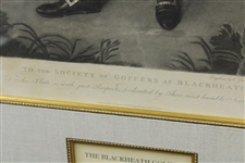 Original 1790 'The Blackheath Golfer' Mezzotint Print by Lemuel Francis Abbott - Pres. Taft Previous Owner